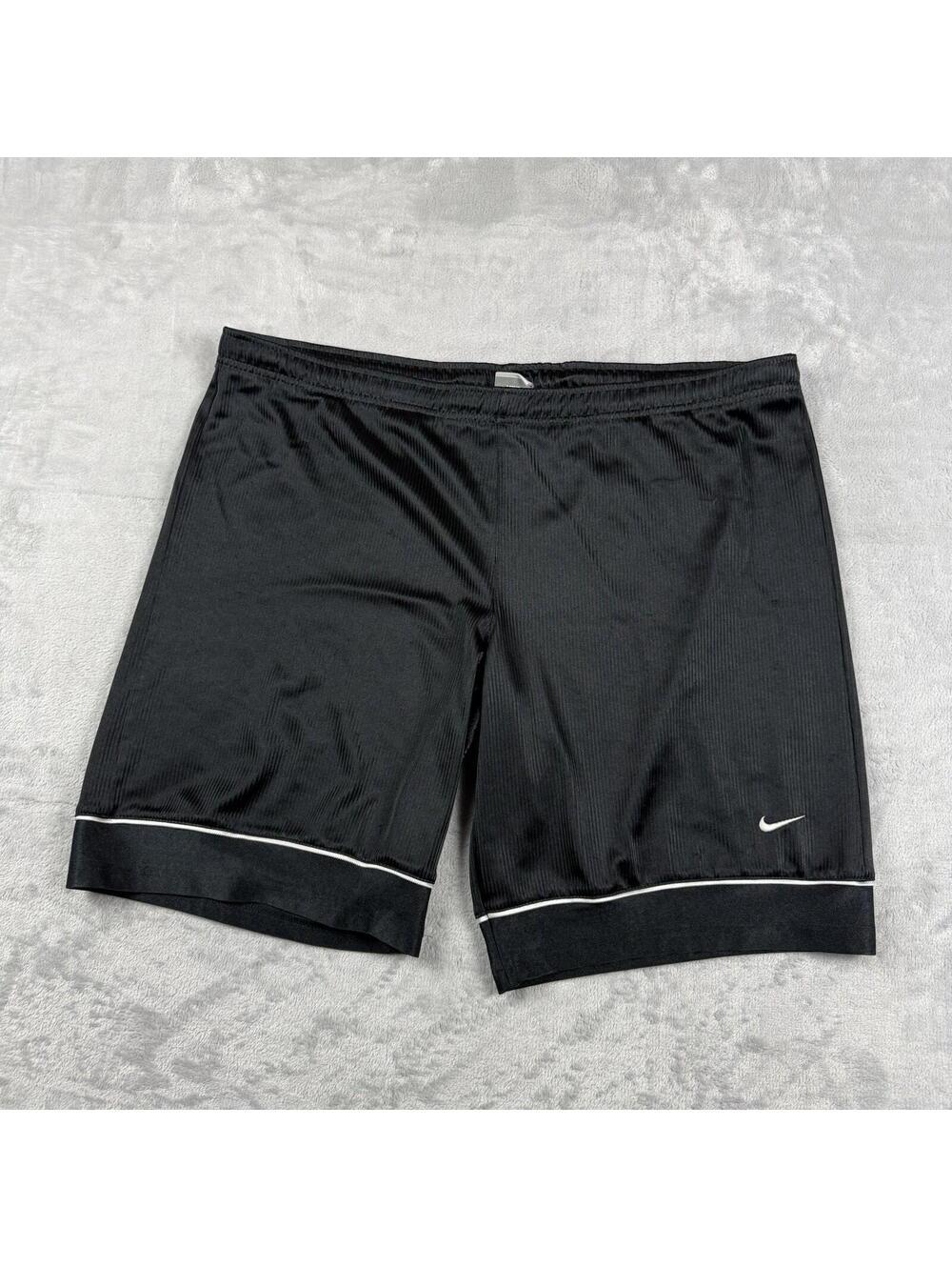 Vintage Nike Silky Basketball Shorts Men Size XL Y2K Training Swoosh Logo Baggy - Picture 1 of 9